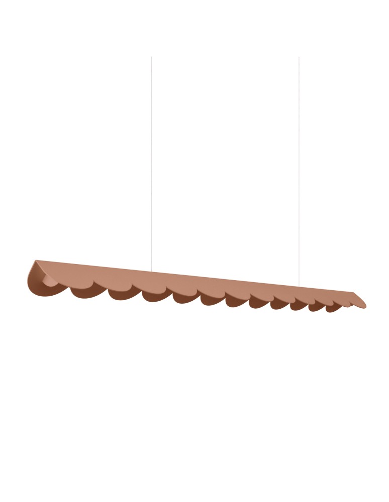 Thoro Lampa wisząca BISCUIT mocca LED 4000K TH.659