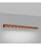 Lampy wiszące nad wyspę - Thoro Lampa wisząca BISCUIT mocca LED 4000K TH.659 - product 3