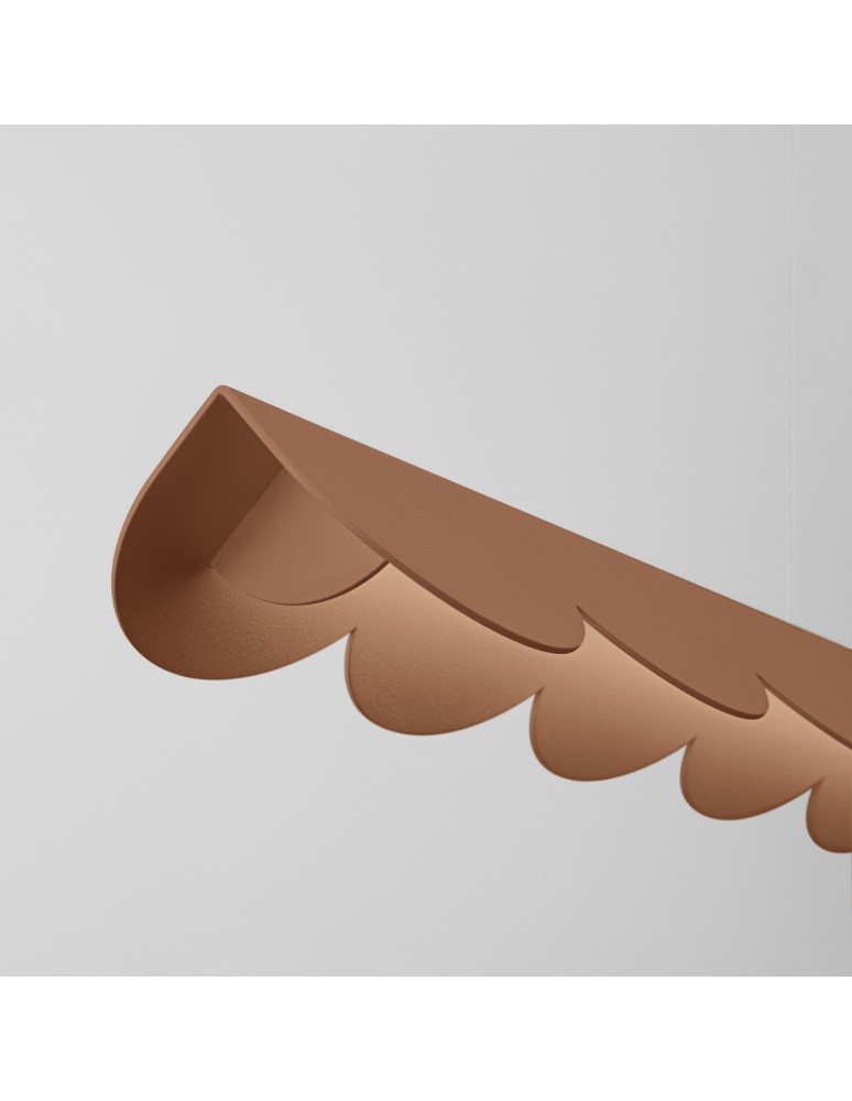 Thoro Lampa wisząca BISCUIT mocca LED 4000K TH.659