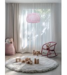 Lampy wiszące dziecięce - Azzardo AGORA PENDANT PINK Wisząca Różowy Tkanina AZ6645 - product 2