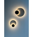 Kinkiety designerskie - Azzardo ECLIPSE WALL 12W 3000K Ścienna Beżowy AZ6668 - product 2