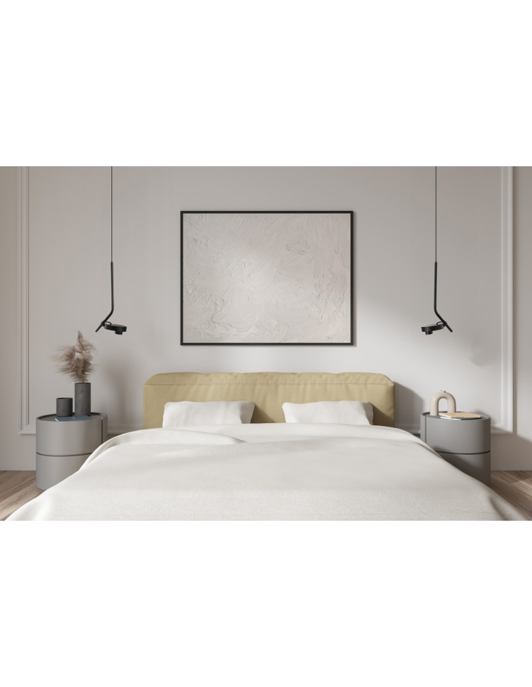 Lampy wiszące pojedyncze - Azzardo ISEO Wisząca BK Czarny Mat 1xLED Wisząca Wychylna AZ5634 - product kolory-swiatla.pl 2