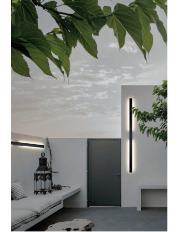 Azzardo LENNART 100 IP54 4000K BK Czarny Mat 1xLED Zewnętrzna Ścienna AZ5697 - produkt 2