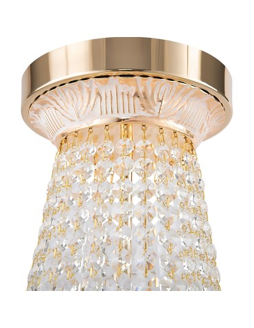 Maytoni Bella 8xE14 60W żyrandol DIA750-TT50-WG złoty - produkt 2