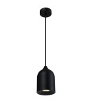 Light Prestige Metalowa lampa wisząca Nilo czarna 1xGU10 LP-0110/1P BK Light Prestige Metalowa lampa wisząca Nilo czarna 1xGU10 LP-0110/1P BK