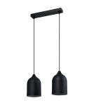 Light Prestige Metalowa lampa wisząca Nilo czarna 2xGU10 LP-0110/2L BK Light Prestige Metalowa lampa wisząca Nilo czarna 2xGU10 LP-0110/2L BK