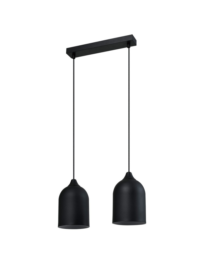 Light Prestige Metalowa lampa wisząca Nilo czarna 2xGU10 LP-0110/2L BK Light Prestige Metalowa lampa wisząca Nilo czarna 2xGU10 LP-0110/2L BK