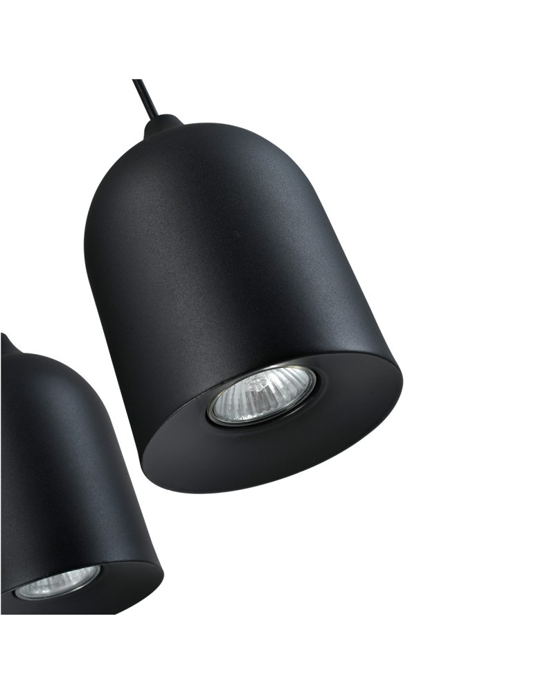 Light Prestige Metalowa lampa wisząca Nilo czarna 2xGU10 LP-0110/2L BK Light Prestige Metalowa lampa wisząca Nilo czarna 2xGU10 LP-0110/2L BK