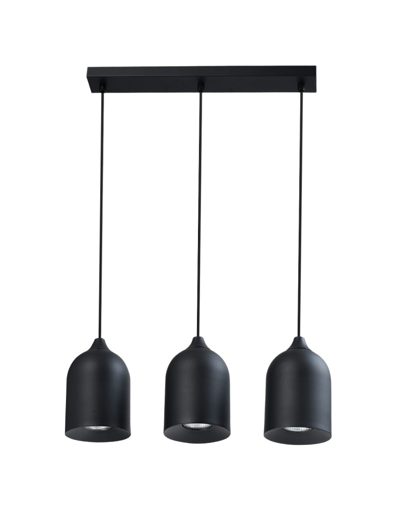 Light Prestige Metalowa lampa wisząca Nilo czarna 3xGU10 LP-0110/3L BK Light Prestige Metalowa lampa wisząca Nilo czarna 3xGU10 LP-0110/3L BK