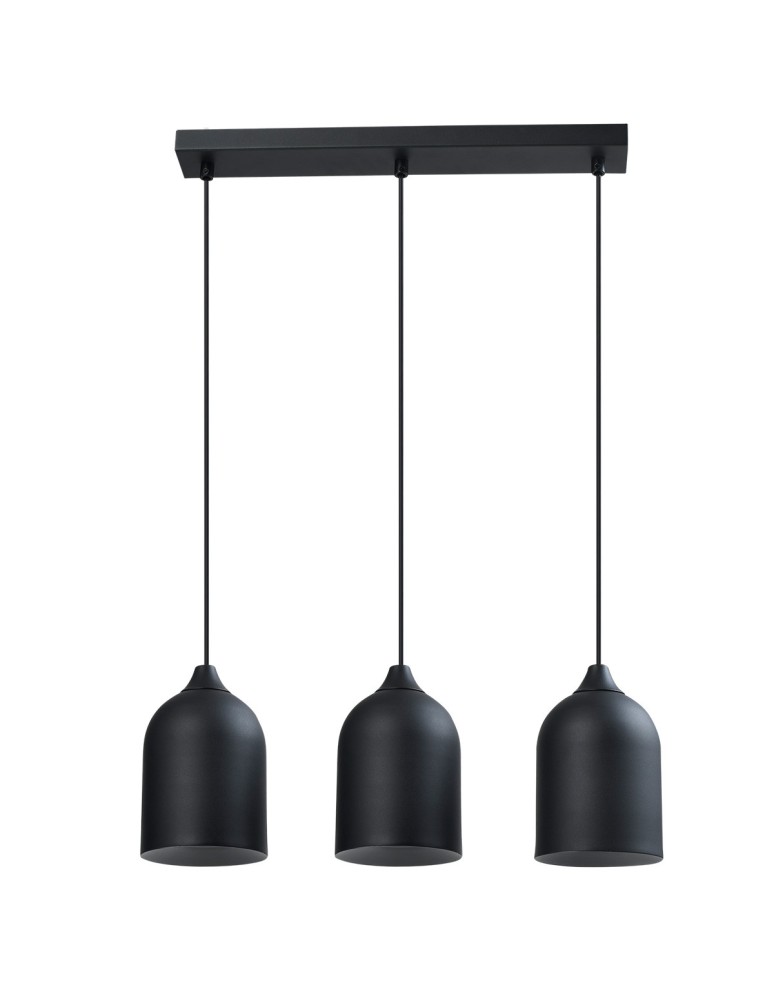 Light Prestige Metalowa lampa wisząca Nilo czarna 3xGU10 LP-0110/3L BK Light Prestige Metalowa lampa wisząca Nilo czarna 3xGU10 LP-0110/3L BK