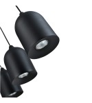 Light Prestige Metalowa lampa wisząca Nilo czarna 3xGU10 LP-0110/3L BK Light Prestige Metalowa lampa wisząca Nilo czarna 3xGU10 LP-0110/3L BK