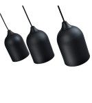 Light Prestige Metalowa lampa wisząca Nilo czarna 3xGU10 LP-0110/3L BK Light Prestige Metalowa lampa wisząca Nilo czarna 3xGU10 LP-0110/3L BK
