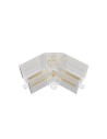 Light Prestige Łącznik L 120 elektryczny do oświetlenia modułowego Geometric System New LP-0209 łącznik L120