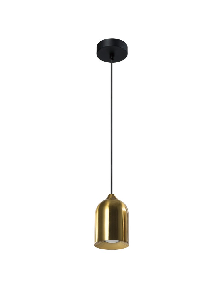 Light Prestige Metalowa lampa wisząca Nilo złota 1xGU10 LP-0110/1P GD Light Prestige Metalowa lampa wisząca Nilo złota 1xGU10 LP-0110/1P GD