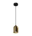 Light Prestige Metalowa lampa wisząca Nilo złota 1xGU10 LP-0110/1P GD Light Prestige Metalowa lampa wisząca Nilo złota 1xGU10 LP-0110/1P GD