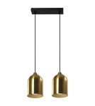 Light Prestige Metalowa lampa wisząca Nilo złota 2xGU10 LP-0110/2L GD Light Prestige Metalowa lampa wisząca Nilo złota 2xGU10 LP-0110/2L GD