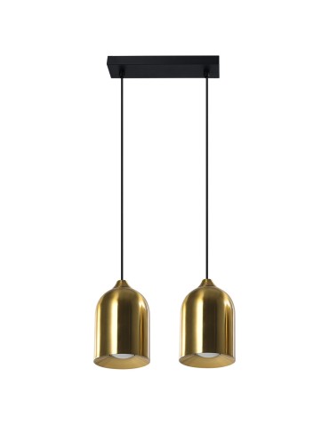 Light Prestige Metalowa lampa wisząca Nilo złota 2xGU10 LP-0110/2L GD