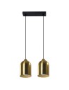 Light Prestige Metalowa lampa wisząca Nilo złota 2xGU10 LP-0110/2L GD