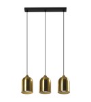 Light Prestige Metalowa lampa wisząca Nilo złota 3xGU10 LP-0110/3L GD Light Prestige Metalowa lampa wisząca Nilo złota 3xGU10 LP-0110/3L GD