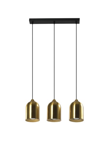 Light Prestige Metalowa lampa wisząca Nilo złota 3xGU10 LP-0110/3L GD