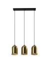 Light Prestige Metalowa lampa wisząca Nilo złota 3xGU10 LP-0110/3L GD