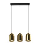 Light Prestige Metalowa lampa wisząca Nilo złota 3xGU10 LP-0110/3L GD Light Prestige Metalowa lampa wisząca Nilo złota 3xGU10 LP-0110/3L GD