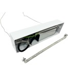 Lampy wiszące - Light Prestige Lampa wisząca Mirror L biała IP44 LED CCT LP-999/1P L WH CCT - product 5