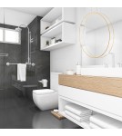 Light Prestige Lampa wisząca Mirror S złota IP44 LED CCT LP-999/1P S GD CCT Light Prestige Lampa wisząca Mirror S złota IP44 LED CCT LP-999/1P S GD CCT