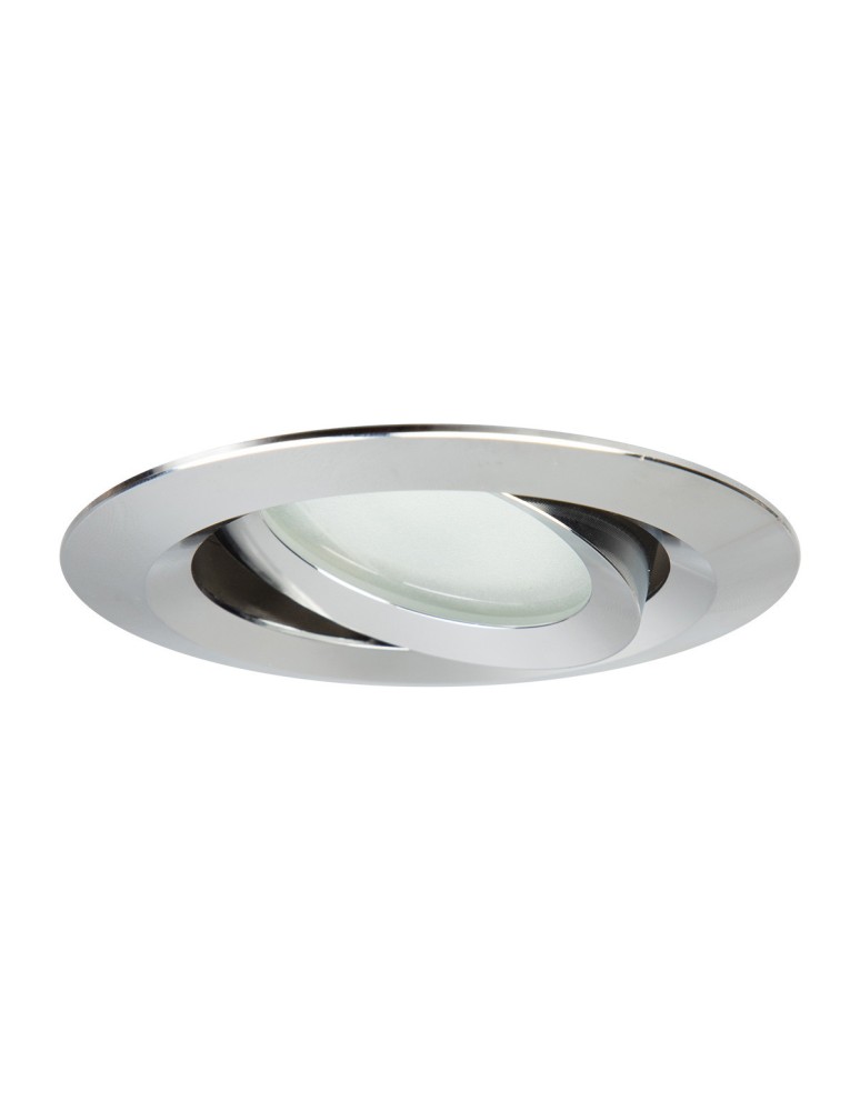 Light Prestige Ruchome oczko podtynkowe Lagos IP65 chrom 1xGU10 LP-4425/1RM CH