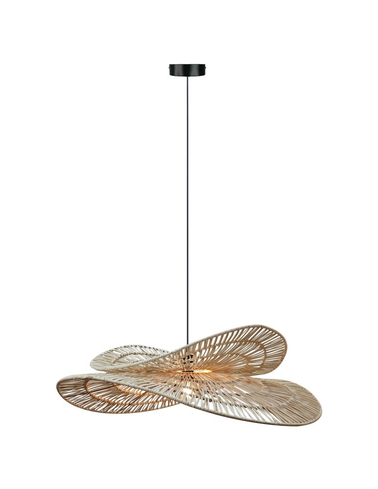 Light Prestige Rattanowa lampa wisząca Raya naturalna 1xE27 LP-2704/1P NT Light Prestige Rattanowa lampa wisząca Raya naturalna 1xE27 LP-2704/1P NT