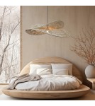 Light Prestige Rattanowa lampa wisząca Raya naturalna 1xE27 LP-2704/1P NT Light Prestige Rattanowa lampa wisząca Raya naturalna 1xE27 LP-2704/1P NT