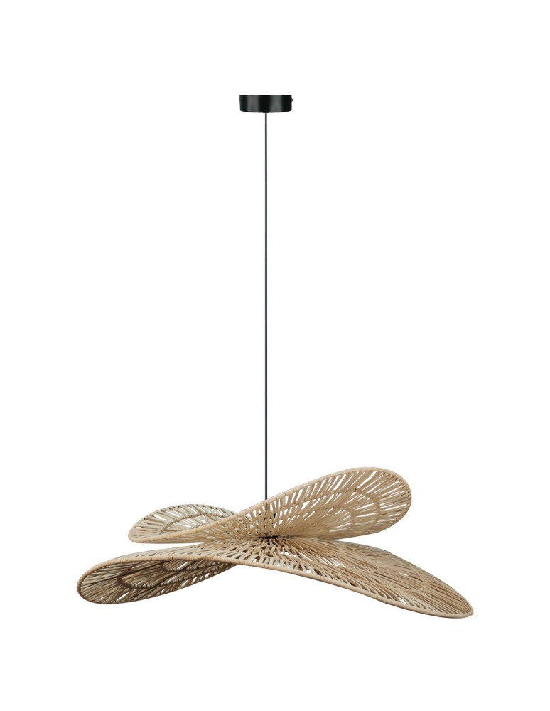 Light Prestige Rattanowa lampa wisząca Raya naturalna 1xE27 LP-2704/1P NT Light Prestige Rattanowa lampa wisząca Raya naturalna 1xE27 LP-2704/1P NT