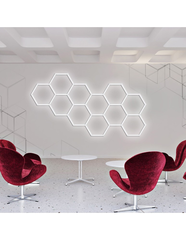 Light Prestige Plafon Geometric System 3 New LED 4000K LP-0209/3C 4K Light Prestige Plafon Geometric System 3 New LED 4000K LP-0209/3C 4K