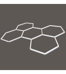Light Prestige Plafon Geometric System 5 New LED 4000K LP-0209/5C 4K Light Prestige Plafon Geometric System 5 New LED 4000K LP-0209/5C 4K