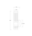 Light Prestige Kinkiet Ambiente chrom LED CCT LP-1510/1W CH Light Prestige Kinkiet Ambiente chrom LED CCT LP-1510/1W CH