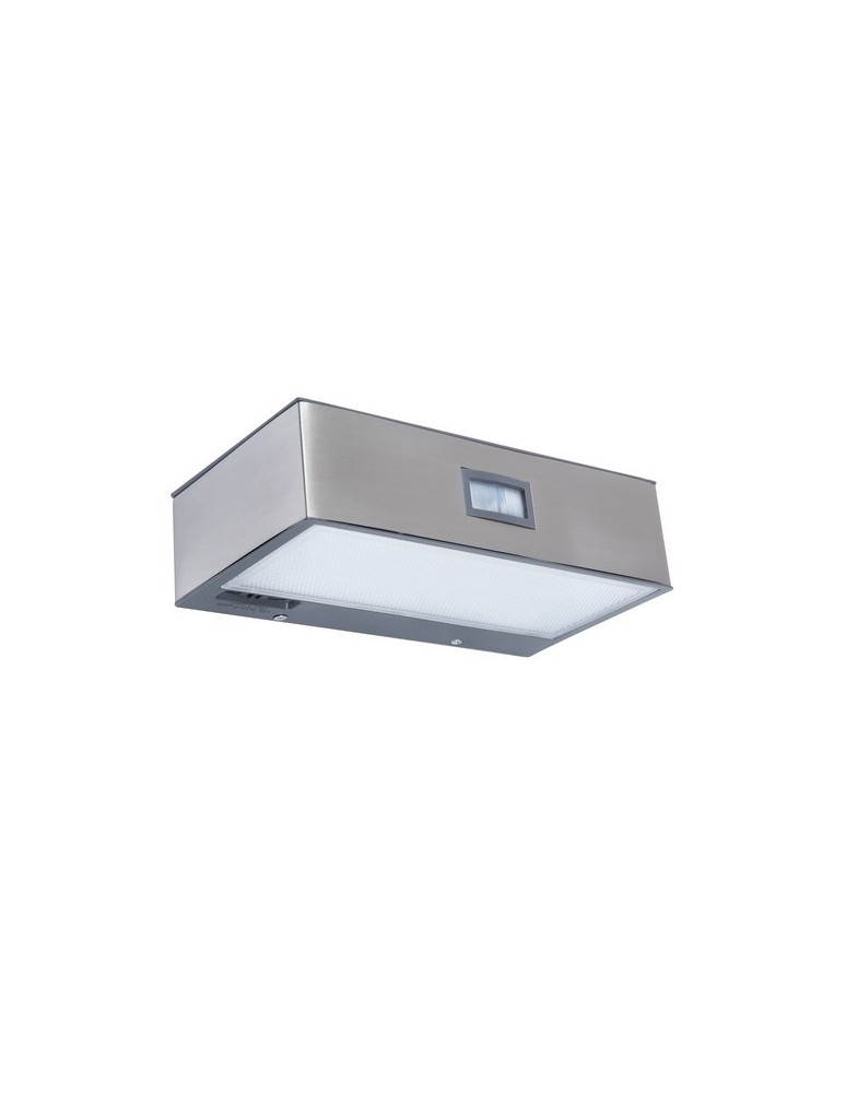 Lampy solarne - Lutec BRICK - CZUJNIK RUCHU Ścienna LED Transparent 6908501308 - produkt kolory-swiatla.pl 5