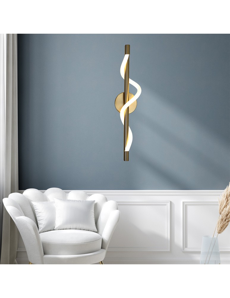 Light Prestige Kinkiet Meleca złoty LED CCT LP-2345/1W GD Light Prestige Kinkiet Meleca złoty LED CCT LP-2345/1W GD