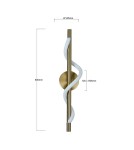Light Prestige Kinkiet Meleca złoty LED CCT LP-2345/1W GD Light Prestige Kinkiet Meleca złoty LED CCT LP-2345/1W GD