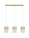 Light Prestige Lampa wisząca Vetro złota 3xE14 LP-2910/3L GD