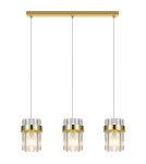 Lampy wiszące - Light Prestige Lampa wisząca Vetro złota 3xE14 LP-2910/3L GD - product 3