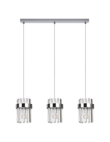 Light Prestige Lampa wisząca Vetro chrom 3xE14 LP-2910/3L CH