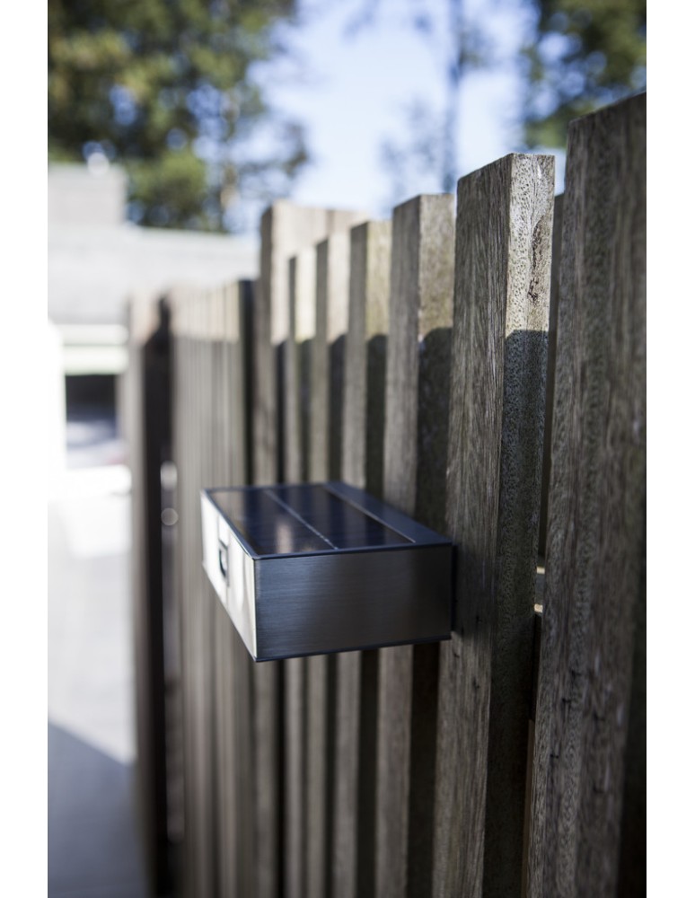 Lampy solarne - Lutec BRICK - CZUJNIK RUCHU Ścienna LED Transparent 6908501308 - produkt kolory-swiatla.pl 8
