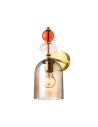 Light Prestige Kinkiet Tropea bursztynowy 1xE27 LP-2004/1W AM