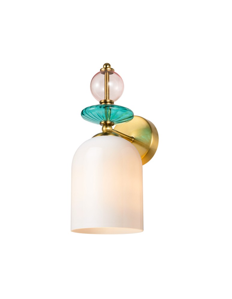 Kinkiety - Light Prestige Kinkiet Tropea biały 1xE27 LP-2004/1W WH - product kolory-swiatla.pl 3