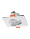 Light Prestige Ruchome kwadratowe oczko podtynkowe Plus białe LED CCT LP-1506/1RS WH Square