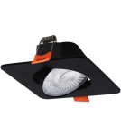 Light Prestige Ruchome kwadratowe oczko podtynkowe Plus czarne LED CCT LP-1506/1RS BK Square Light Prestige Ruchome kwadratowe oczko podtynkowe Plus czarne LED CCT LP-1506/1RS BK Square