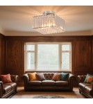 Light Prestige Kwadratowy plafon Vetro chrom 1xE27 LP-2910/1C CH square Light Prestige Kwadratowy plafon Vetro chrom 1xE27 LP-2910/1C CH square
