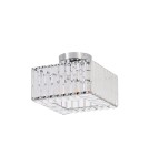 Light Prestige Kwadratowy plafon Vetro chrom 1xE27 LP-2910/1C CH square Light Prestige Kwadratowy plafon Vetro chrom 1xE27 LP-2910/1C CH square