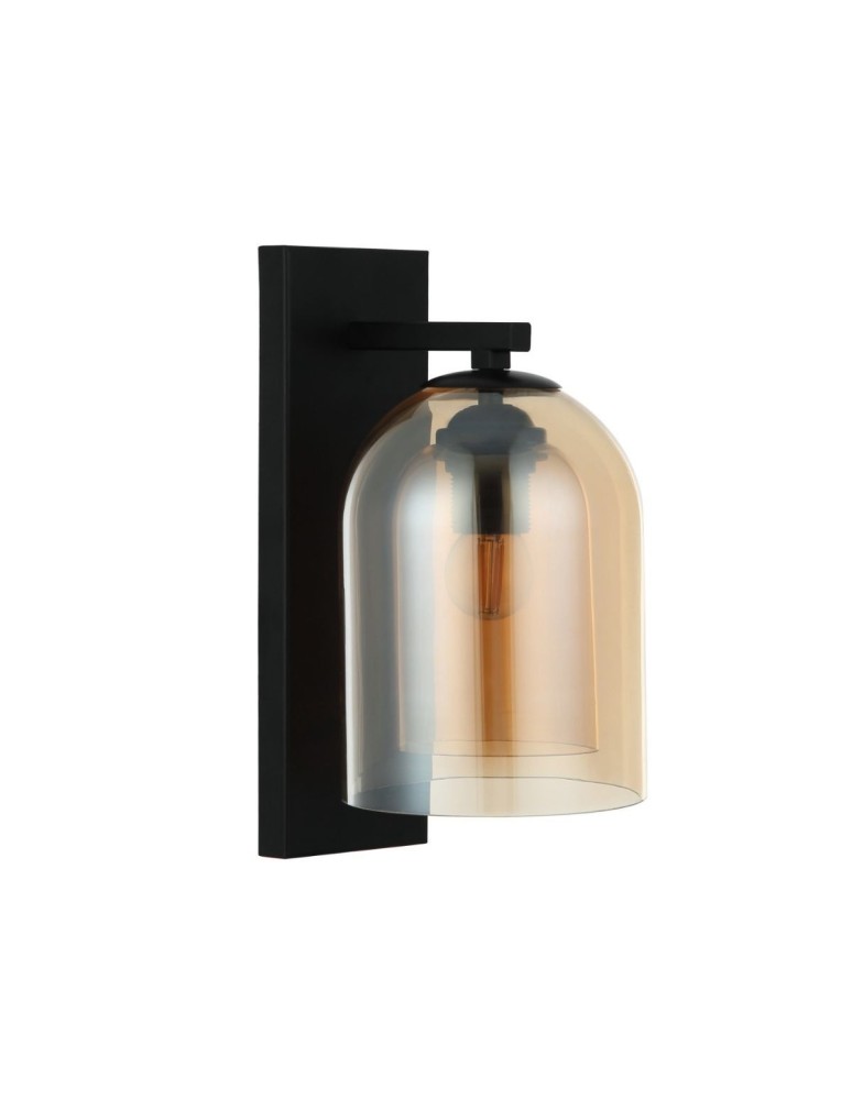 Kinkiety - Light Prestige Kinkiet Elaris bursztynowy 1xE27 LP-8103/1W AM - product kolory-swiatla.pl 3