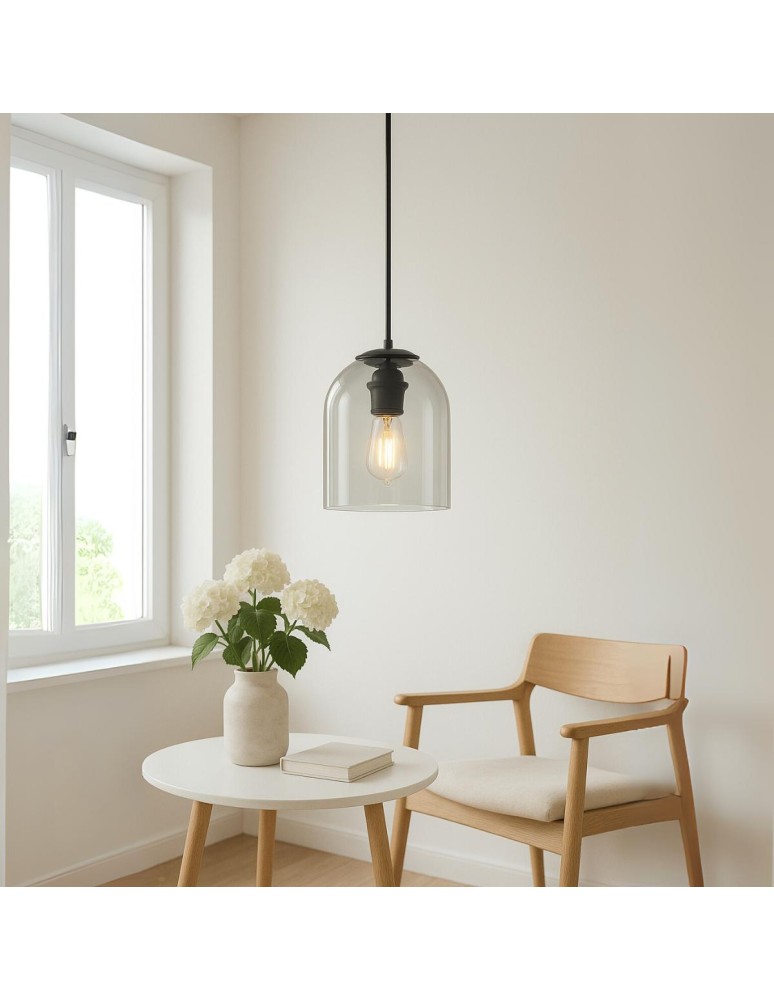 Light Prestige Lampa wisząca Elaris transparentna 1xE27 LP-8103/1P TR Light Prestige Lampa wisząca Elaris transparentna 1xE27 LP-8103/1P TR